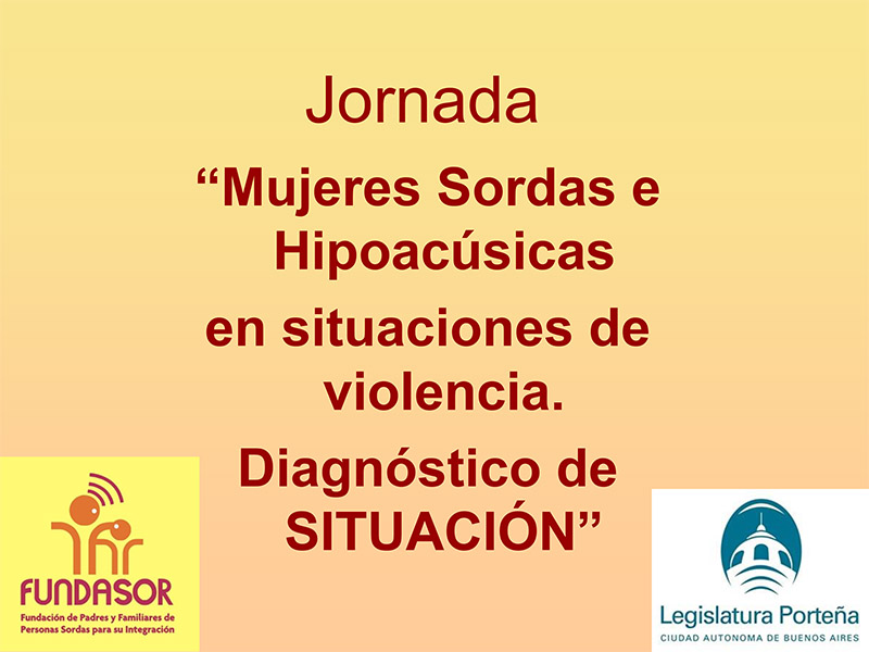 SORDAS SIN NVIOLENCIA